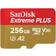 SanDisk Extreme Plus microSDXC Class 10 UHS-I U3 V30 A2 200/140MB/s 256GB +SD adapter