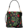 Coach Mollie Bucket Bag - IM/Graphite/Red Multi