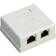 Goobay 2RJ45 Cat6 STP Adapter F-F