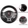 Subsonic SV200 Driving Wheel with Pedal Switch/PS4/PS3/Xbox One/PC - Black