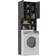 vidaXL Washing machine cabinet gray high gloss