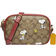 Coach x Peanuts Mini Jamie Camera Bag In Signature Canvas with Snoopy Woodstock Print