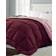 Blue Ridge Home Fashions Two-Tone Reversible Bedspread Red (264.2x223.5)