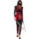 Ninja Warrior Costume for Women with Ninja Mask