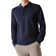 Shaping New Tomorrow Fitted Knit Polo Long Sleeve T-shirt
