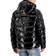 Guess Men's Holographic Hooded Puffer Jacket - Black