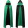 Unisex Halloween Reversible Hooded Cloak, Vampire Witch Capes Magician Costume for Halloween Costume Party