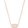 Kendra Scott Elisa Pendant Necklace - Rose Gold/Iridescent Drusy