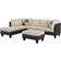 Casa Andrea Milano Modern Sofa 100.4" 3 5 Seater