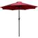 Flash Furniture Kona Gray 9 FT Round Umbrella with 1.5"
