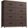 CubiCubi Dresser for Bedroom Chest of Drawer 34.2x36.6"