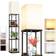 Addlon Modern Shelf Floor Lamp 63"