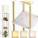 Addlon Modern Shelf Floor Lamp 63"