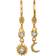 Maanesten Ember Earrings - Gold/Diamonds
