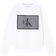 Calvin Klein Relaxed Mesh Logo Sweatshirt
