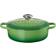 Le Creuset Bamboo Green Signature Cast Iron Round Risotto med lock 3.1 L 24 cm