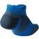 2XU Vectr Light Cushion No Show Sock - Vibrant Blue/Grey