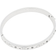 Coach Signature Hinged Bangle - Silver/Transparent