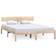 vidaXL Bed Frame Solid Pine 70cm Bettrahmen 160x200cm