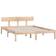 vidaXL Bed Frame Solid Pine 70cm Bettrahmen 140x200cm