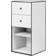 Audo Copenhagen Frame 70 shelf & 2 drawers Lagerschrank 35x70cm