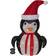 Star Trading Tecid Pingvin Weihnachtsleuchte 70cm