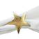 Saro Lifestyle Texture Star Top Napkin Ring 2.5" 4