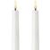 Uyuni Mini Kertelys Nordic White LED-Licht 25cm 2Stk.