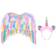 Souza Unicorn Wings with Tiara Rainbow