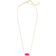 Kendra Scott Elisa Pendant Necklace - Gold/Pink