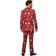 OppoSuits Mens Christmas Red Icons Light Up Suitmeister