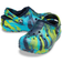 Crocs Kid's Classic Lined Marbled Clog - Navy/Multi