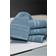 Linum Home Textiles Denzi Guest Towel Blue (76.2x40.6)