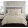 Chic Home Valentina Pinch Pleated & Ruffled Bedspread Beige (228.6x228.6)