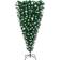 vidaXL Upside Down LEDs&Ball Set Christmas Tree 59.1"