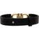 Ferragamo Double Sided Gancini Bracelet - Silver/Gold/Black