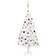 vidaXL LEDs&Ball Set Christmas Tree 59.1"