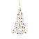 vidaXL LEDs&Ball Set Christmas Tree 70.9"