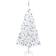 vidaXL Artificial with LEDs&Ball Set White 59.1 PVC Christmas Tree 82.7"