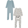 Name It Panda Nightsuit 2 Pack (13209384)