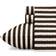 Betsey Johnson Wonderland Stripe Bed Sheet Black (233.7x157.5)