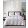 Martha Stewart Hungarian Goose Down King Bedspread White (228.6x269.2)