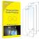 Tempered Glass Screen Protector for iPhone SE 3/2 (2022/2020) 3-Pack