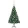 vidaXL Artificial w/LEDs&Ball Set Decor Multi Colours/Sizes Christmas Tree 70.9"