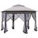 OutSunny Hexagonal Pop Up Patio Gazebo