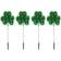 Northlight Shamrock St Patrick's Day Green Ground Lighting 24"