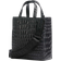 Liebeskind Croco Paper Bag Tote S - Black