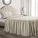 Lush Decor Ruffle Skirt Bedspread Beige (289.6x266.7)