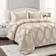 Lush Decor Avon Bedspread Beige (243.8x233.7)