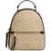 Coach Jordyn Blocked Signature Backpack - Im/Light Khaki/Brown Multi